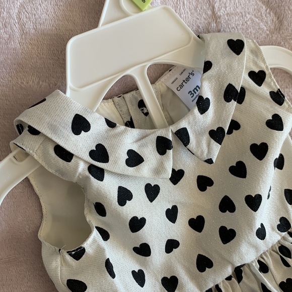 🖤baby dress with hearts and sparkle ✨ - Picture 2 of 3